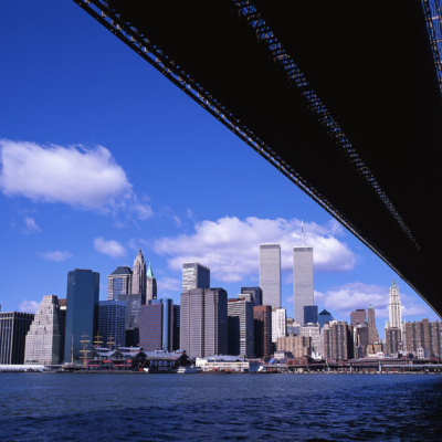 Manhattan skyline pre'9-11